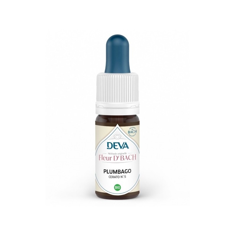 Flacon de fleur de bach "plumbago", en 15 ml Flacon de fleur de bach "plumbago", en 15 ml