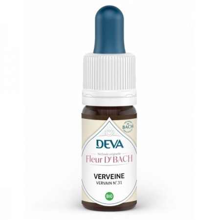 Flacon de fleur de bach "verveine", en 15 ml