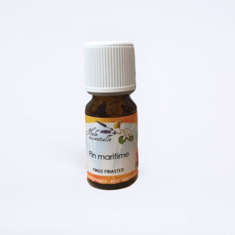 flacon de 10ml d'huile essentielle de pin maritime (térébenthine) de la marque phytofrance. flacon de 10ml d'huile essentielle de pin maritime (térébenthine) de la marque phytofrance.