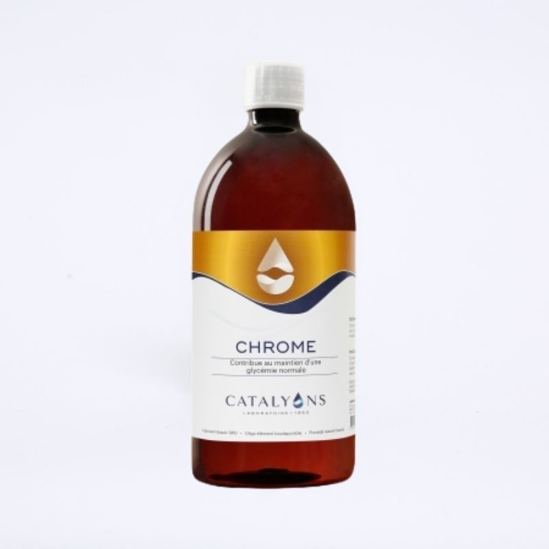 Bouteille de "chrome" oligo-élément de 500ml de la marque catalyons. Bouteille de "chrome" oligo-élément de 500ml de la marque catalyons.