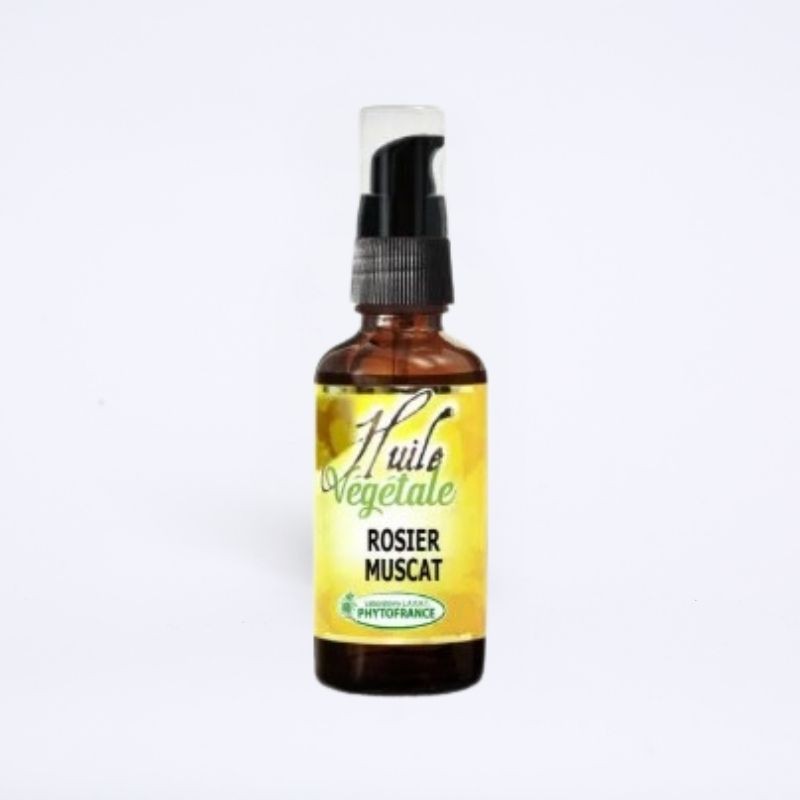 Bouteille de 30ml avec pulvérisateur d'huilé végétale de rosier muscat. Bouteille de 30ml avec pulvérisateur d'huilé végétale de rosier muscat.