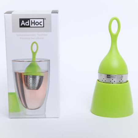 Boule à infuser flottante verte