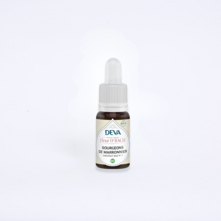 Flacon de fleur de bach, extrait de bourgeons de marronier en 15 ml