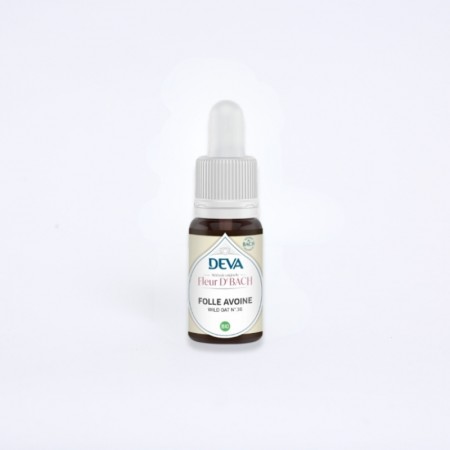 Flacon de fleur de bach "folle avoine", en 15 ml