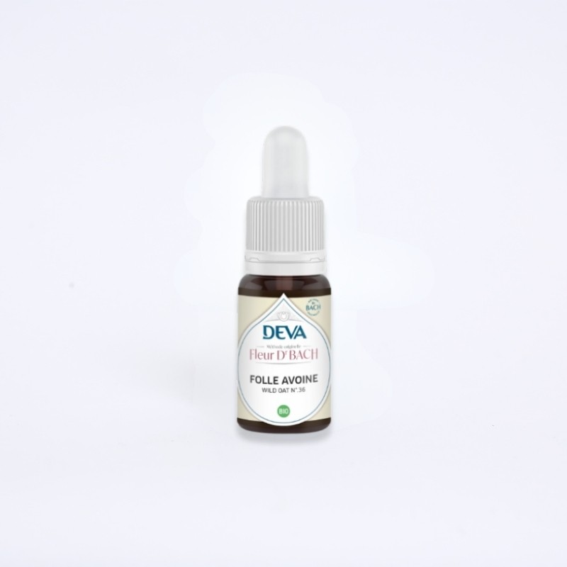 Flacon de fleur de bach "folle avoine", en 15 ml