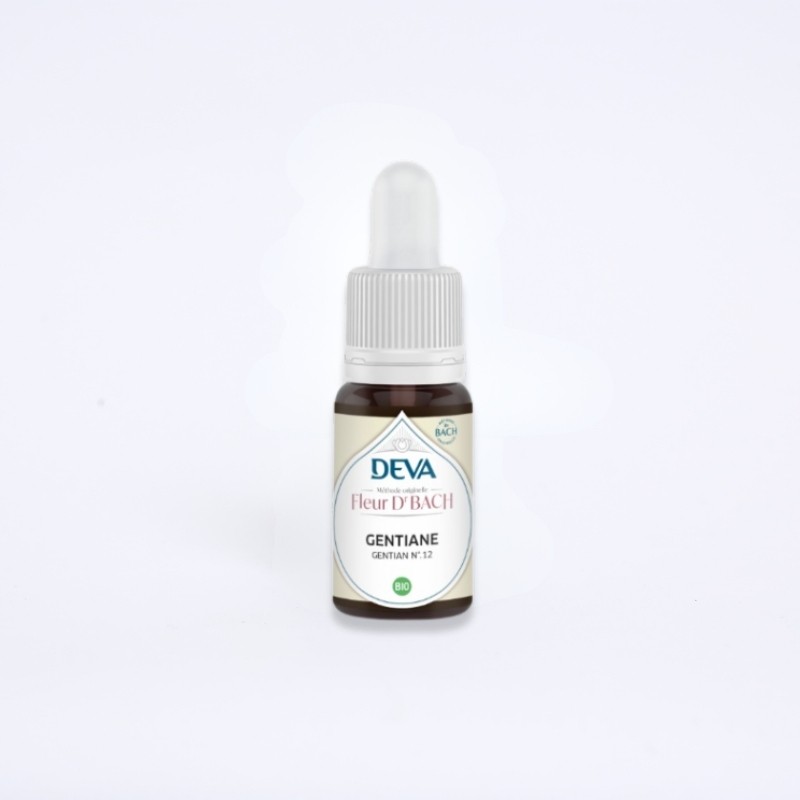 Flacon de fleur de bach "Gentiane", de 15 ml