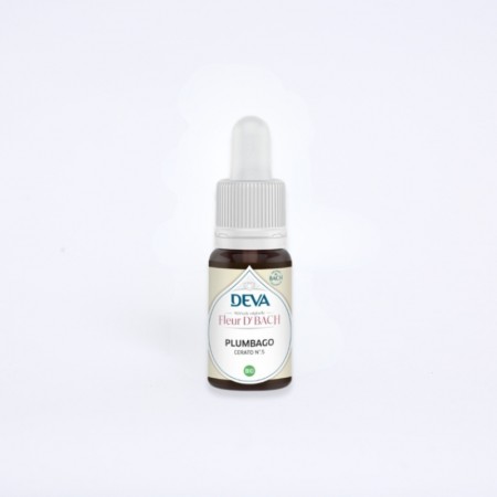 Flacon de fleur de bach "plumbago", en 15 ml