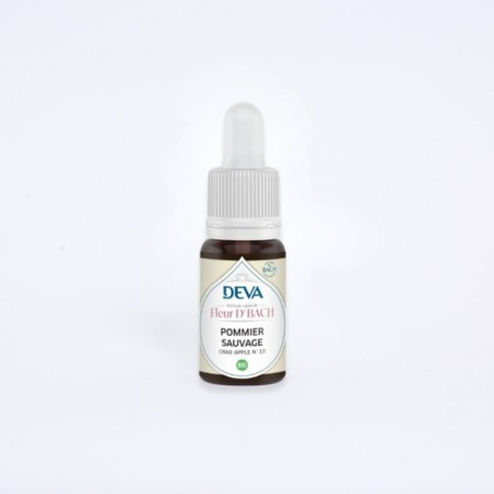 Fleur de bach "Pommier sauvage" en flacon de 15ml avec sa pipette compte gouttes