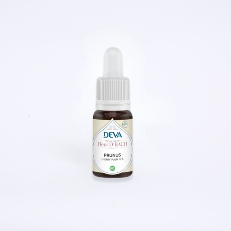 Flacon de fleur de bach "prunus", en 15 ml