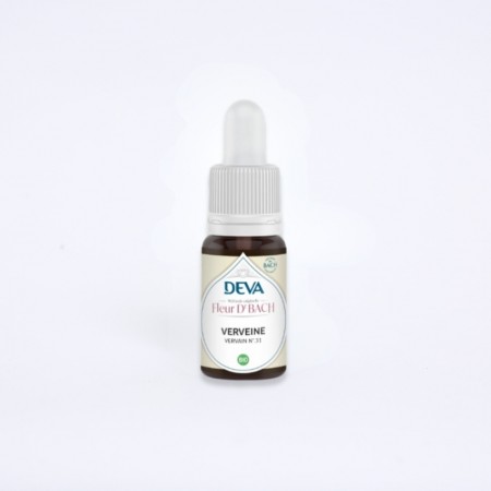 Flacon de fleur de bach "verveine", en 15 ml