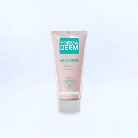 bouteille de 100 ml "jambaforme" un gel qui soulage les jambes fatigué par massage.