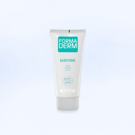tube de gel "kariforme" de la marque formaderm en 100ml, à destination protège et hydrate la peau