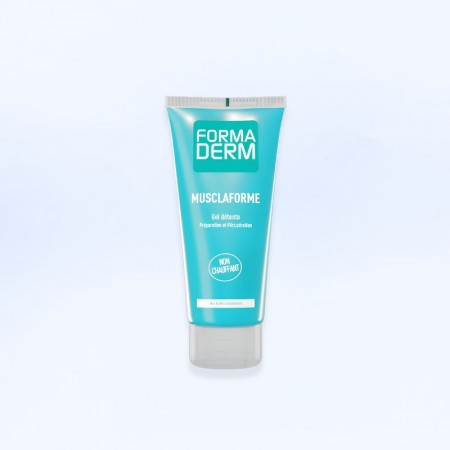 Tube de gel massant "musclaforme" de la marque formaderm en 100ml à destination de la récupération musculaire