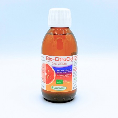 Bouteille en verre Bio-citrucid 150ml