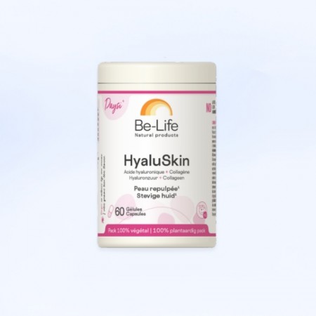 Boîte de 60 gélules "Hyaluskin" de la marque be-life