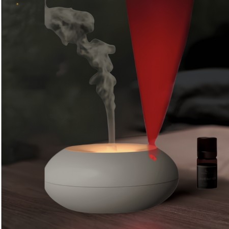 Diffuseur arrondu de couleur blanche