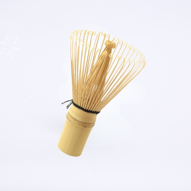 Fouet à matcha en bambou