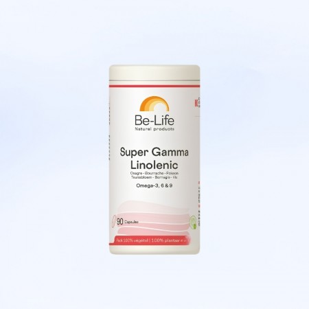 pot de 90 capsules de super gamma linolenic.