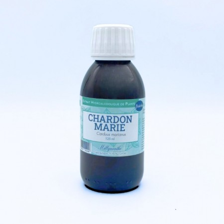 Bouteille de 125ml de teinture mère "chardon marie"