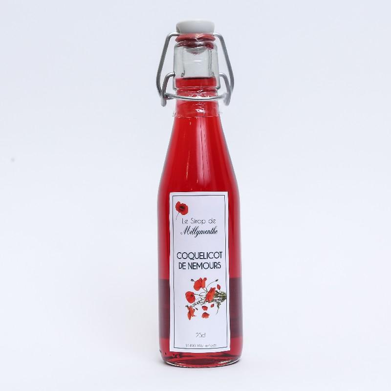 Sirop au coquelicot de Nemours - 25cl