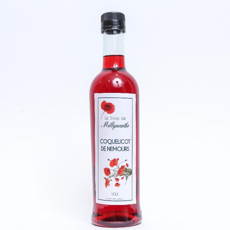 Sirop au coquelicot de Nemours - 50cl Sirop au coquelicot de Nemours - 50cl