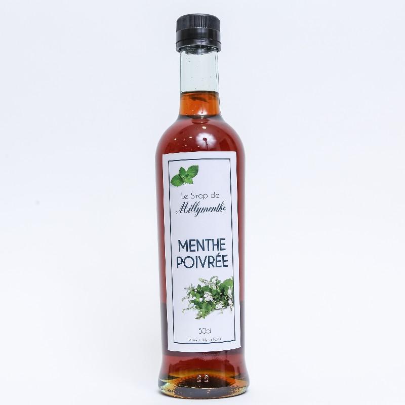 Sirop de menthe poivrée de Milly-la-Forêt - 50cl Sirop de menthe poivrée de Milly-la-Forêt - 50cl