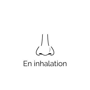 pictogramme pour la prise par inhalation